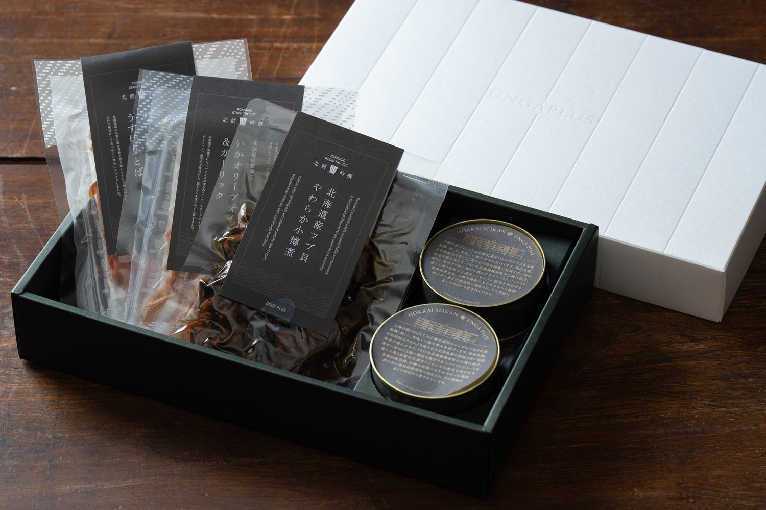 ゆっきー様 オーダーナプキン入れ完成品 UNGAPLUS（うんがぷらす）：北前吟撰ギフトA