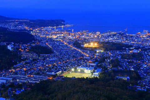 小樽的夜景