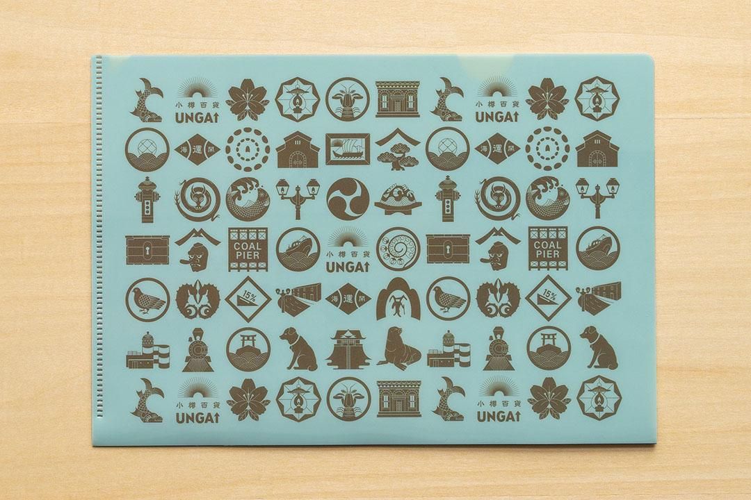 Original A5 clear file (Otaru historical photos) image 2