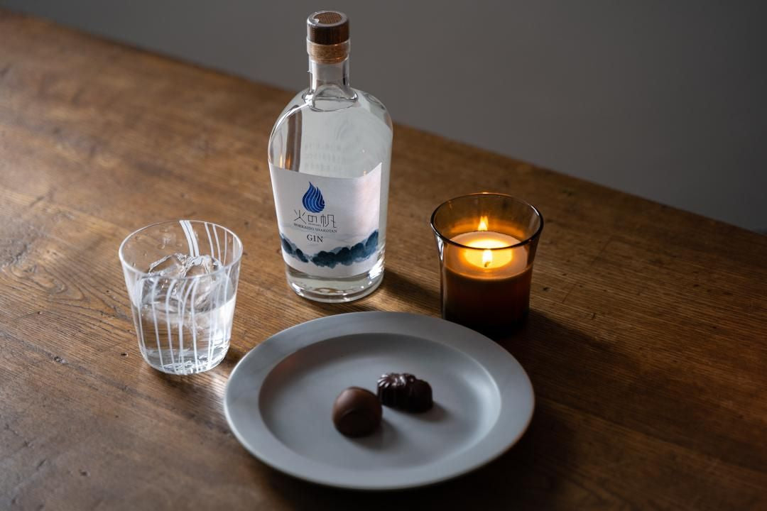 【積丹スピリット】北海道積丹クラフトジン「火の帆 KIBOU」 500ml image 3