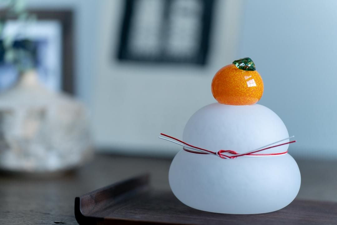 [KIM GLASS DESIGN] Glass Mirror Rice Cake from Otaru image 3