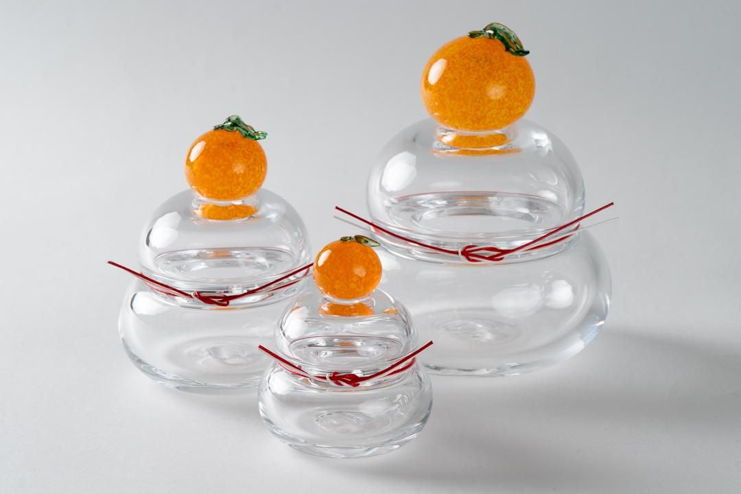 [KIM GLASS DESIGN] Glass Mirror Rice Cake from Otaru image 7