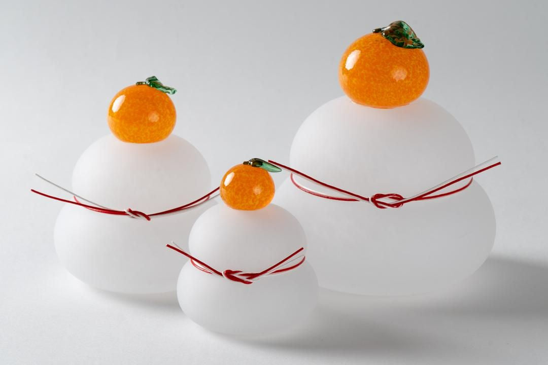UNGAPLUS（うんがぷらす）：【KIM GLASS DESIGN】小樽の硝子鏡餅