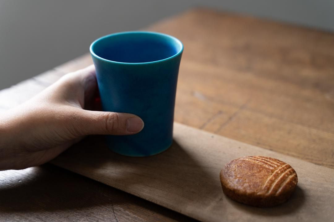 沙科坦藍玻璃杯 image 2