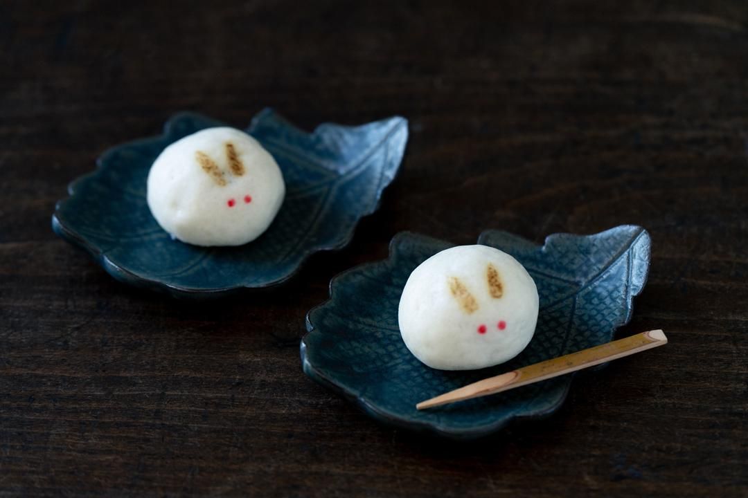 緑釉柏皿 2皿 image 1