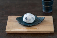 Green glazed oak plate thumb 5