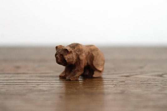 [Hiroaki Shimizu] Bear, One Inch, Paulownia