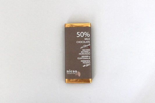 nicao 50%杏仁奶巧克力