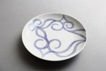 AINU x Arita Porcelain, Blue and White Porcelain Plate, 4-inch (Erica Katsuo-ya Design) thumb 3