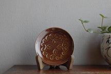 AINU × 有田燒鑄盤 糖果釉 5 英吋（冰川清） thumb 3