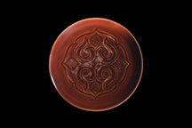 AINU x Arita Porcelain Cast Plate, Ameyu Glaze, 5-inch (Masaki Saito) thumb 1