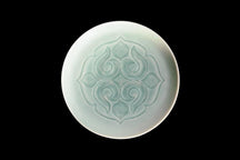 AINU x 有田燒青瓷鑄造盤，5吋（齋藤正樹） thumb 1