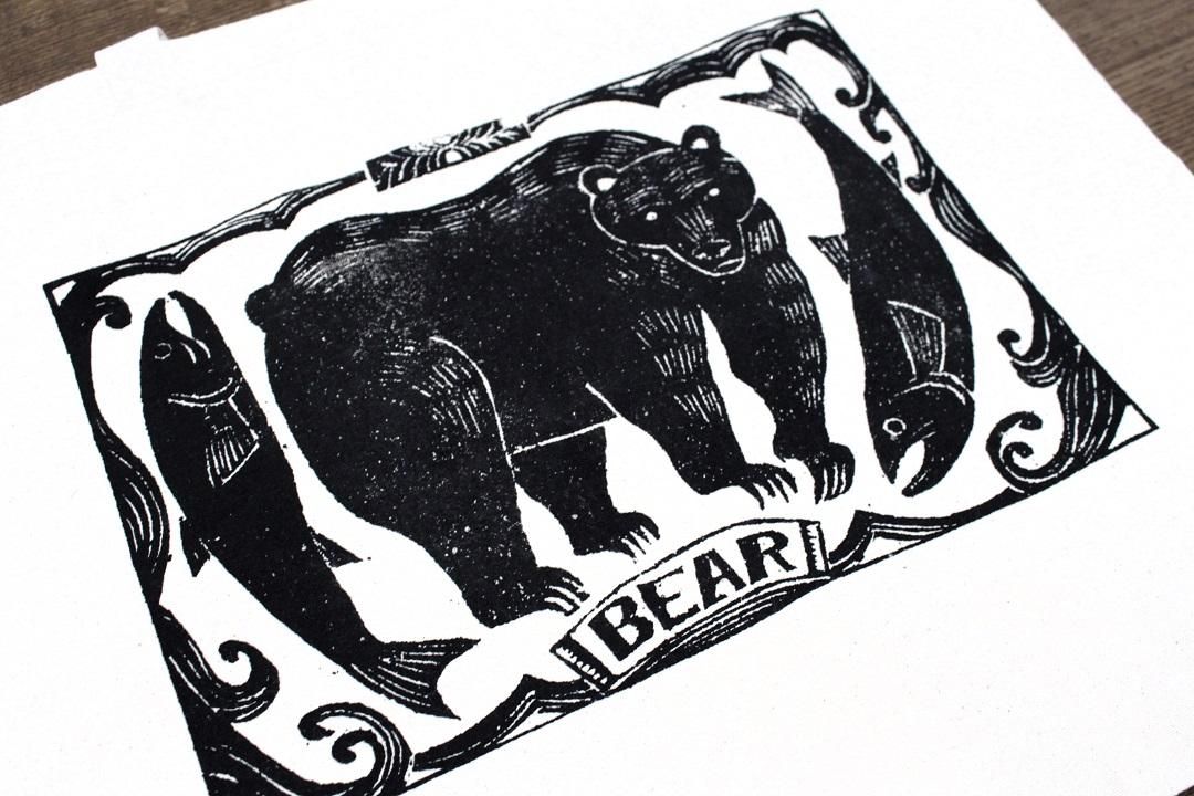 子羆屋 エコバッグ（熊B） image 3