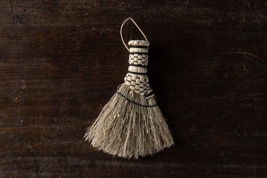 Small Diagonal Broom 15cm/Retro Black