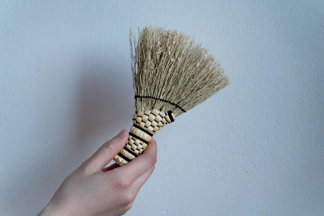 小型斜掃帚 15公分/復古黑色 image 2