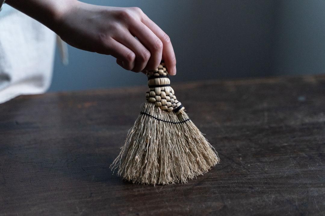 小型斜掃帚 15公分/復古黑色 image 3