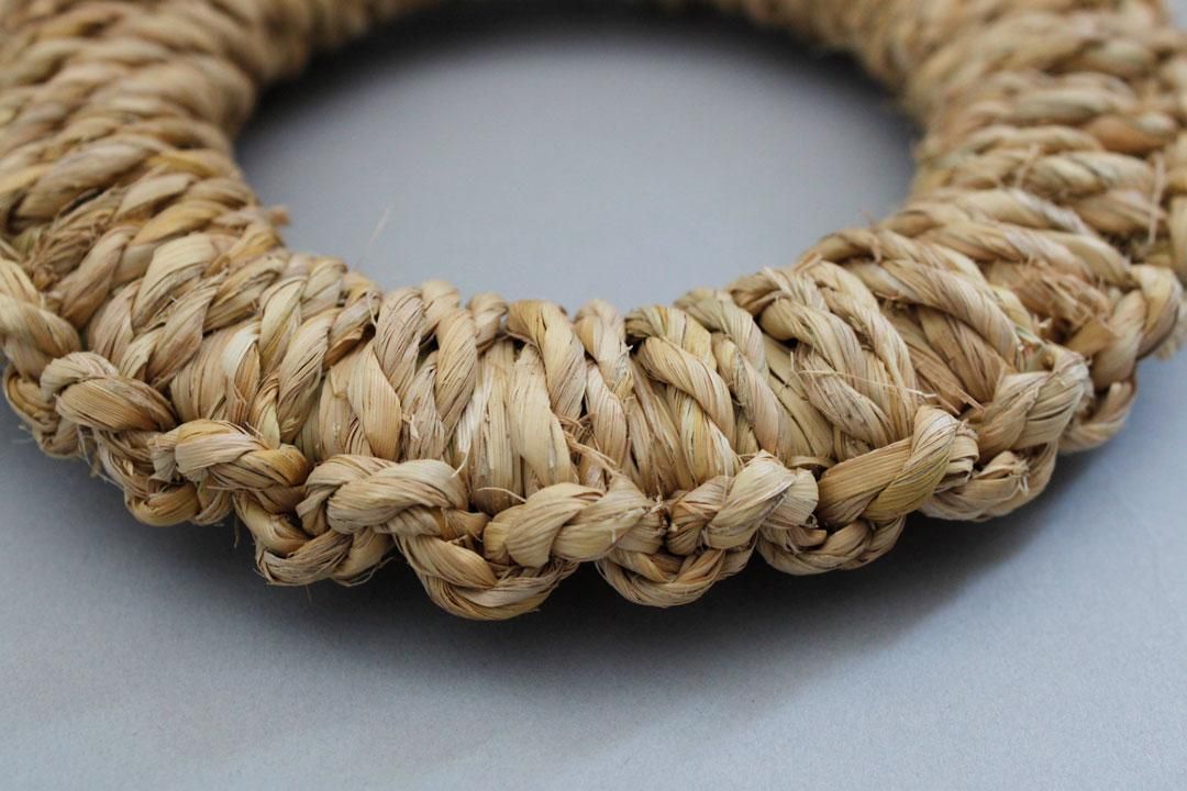 本間数勇商店 わら鍋敷き 中 image 4