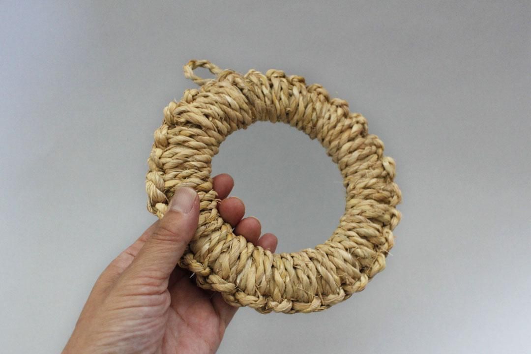 本間数勇商店 わら鍋敷き 小 image 3