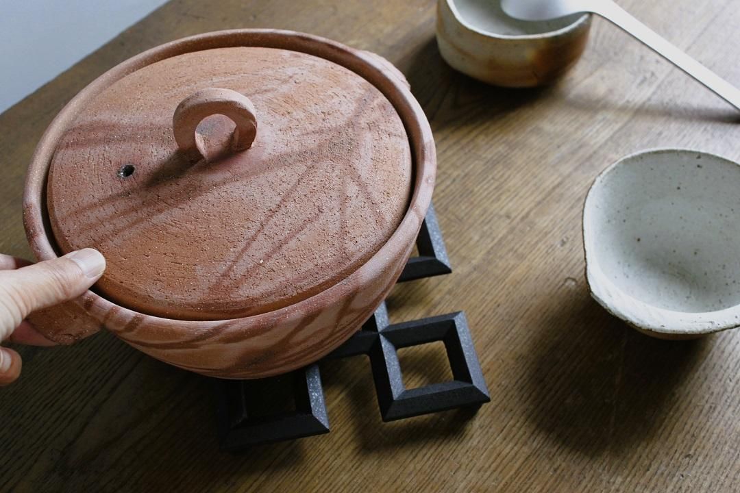 鋳心ノ工房 鍋敷 組格子 image 3
