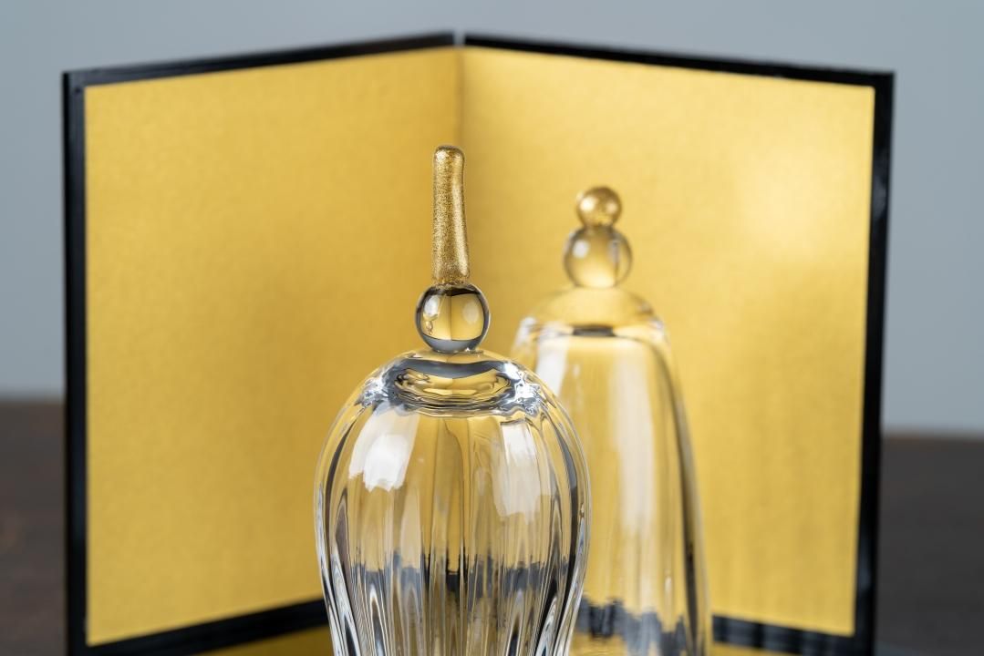 UNGAPLUS（うんがぷらす）：小樽硝子雛/STANDING GLASS “HINA” (MIYABI)