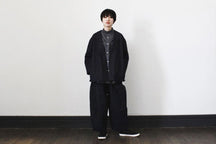 NAKASHI 牛仔夾克（縫線海軍藍） thumb 1