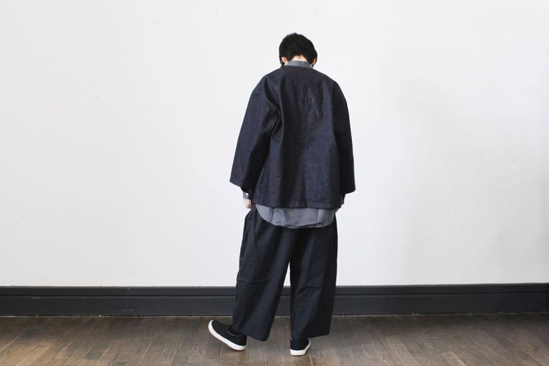 NAKASHI 牛仔夾克（縫線海軍藍） image 2