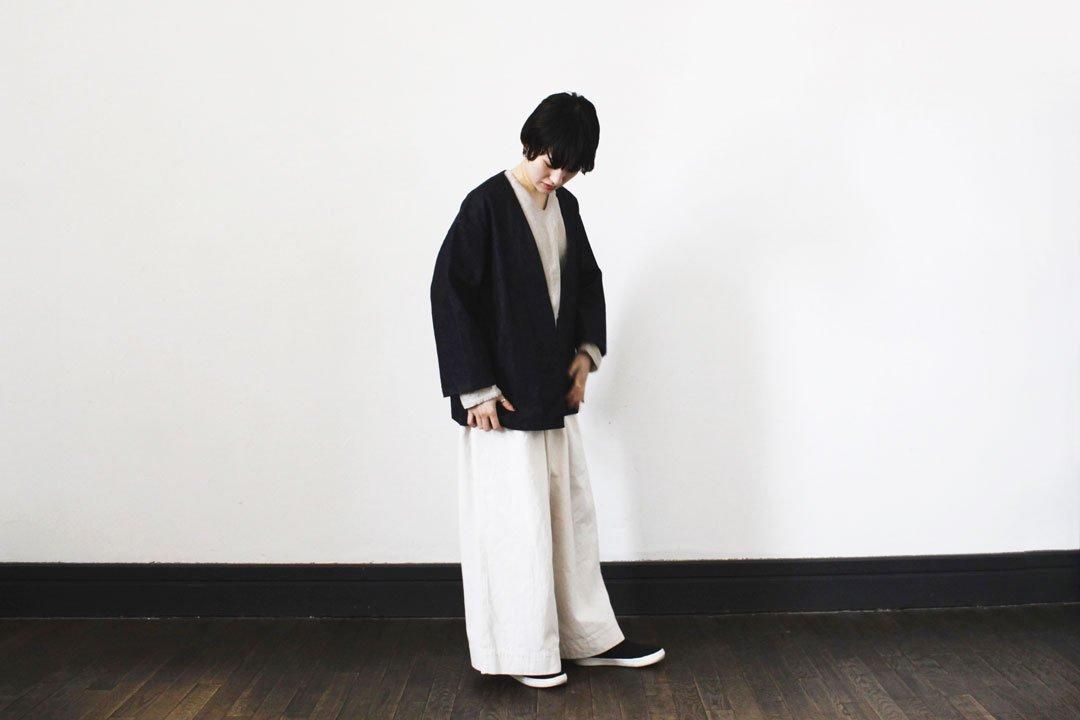 NAKASHI 牛仔夾克（縫線海軍藍） image 4