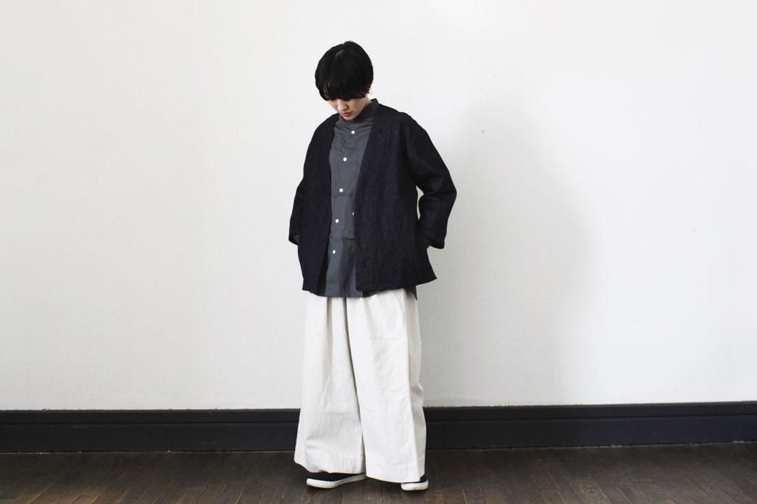 NAKASHI 牛仔夾克（縫線海軍藍） image 6