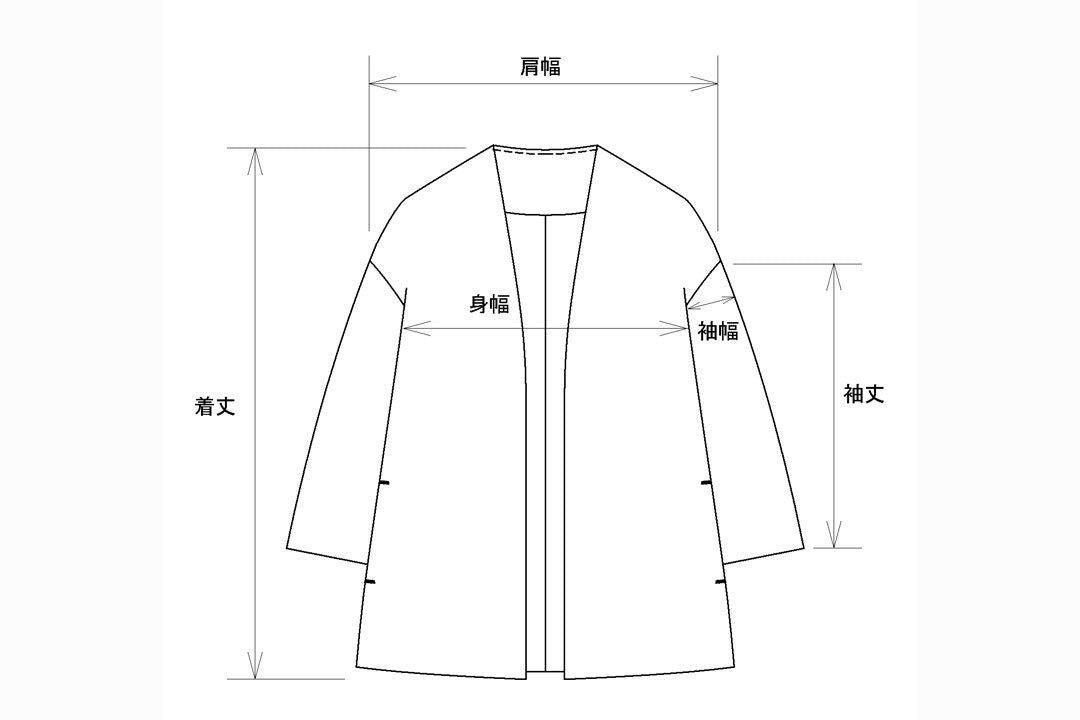 NAKASHI light hanten jacket image 9