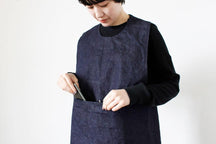NAKASHI denim apron vest (navy stitching) thumb 3