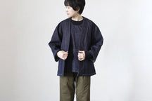 NAKASHI denim apron vest (navy stitching) thumb 7