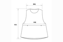 NAKASHI denim apron vest (navy stitching) thumb 8