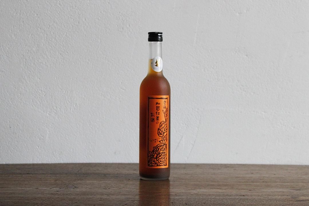 [Yachiya Sake Brewery] Kaga Tsuru - Kaga Black Tea Sake image 1