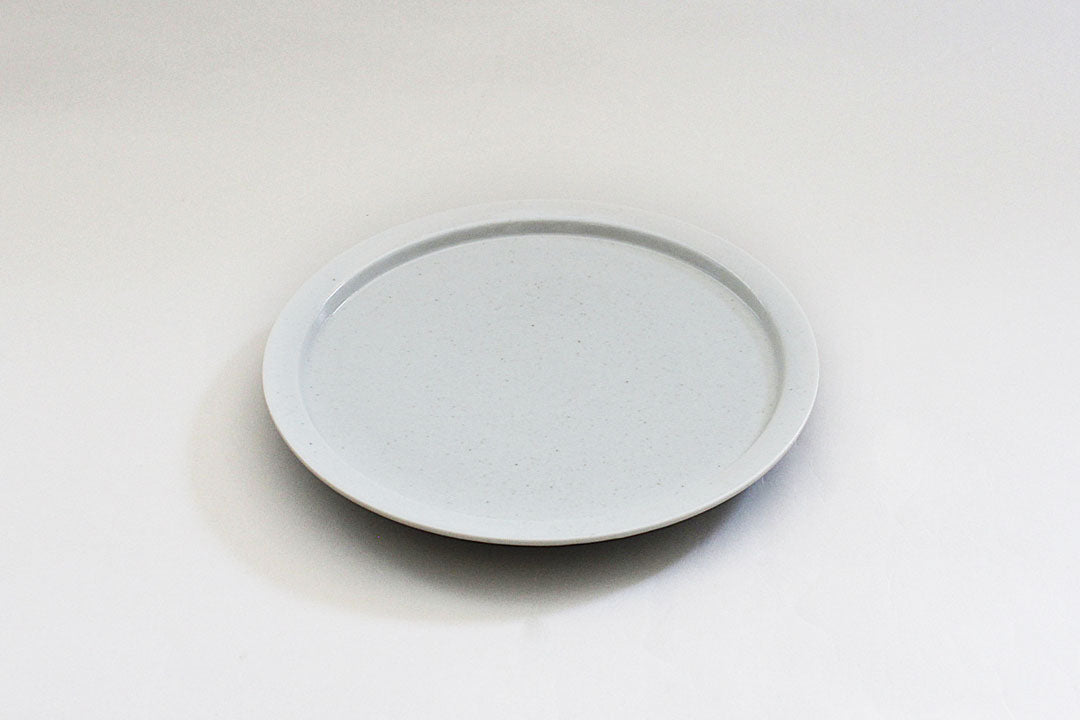 KIHARA 古白磁 7寸平皿 image 1