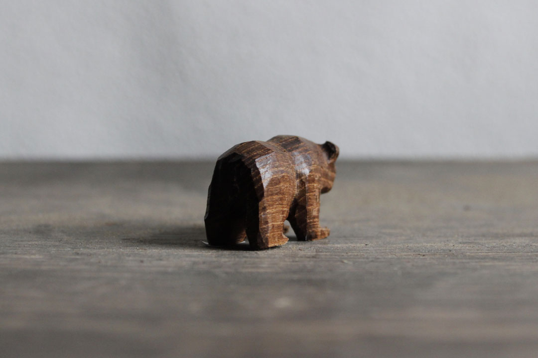 [Hiroaki Shimizu] Bear, One Inch, Paulownia image 3