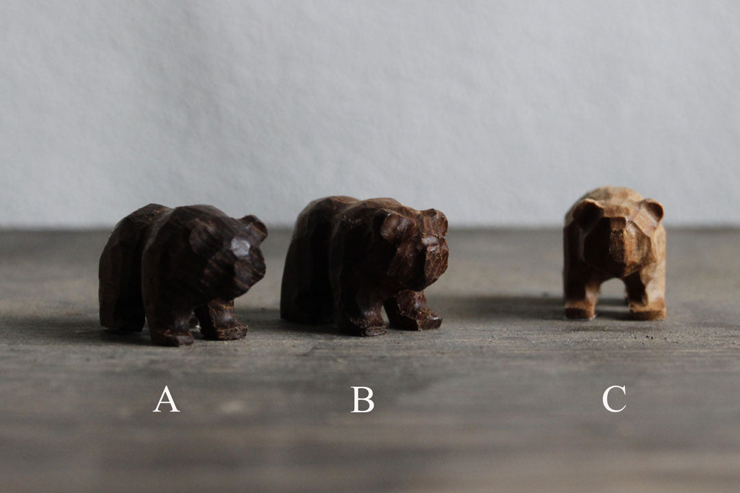 [Hiroaki Shimizu] Bear, One Inch, Paulownia image 5