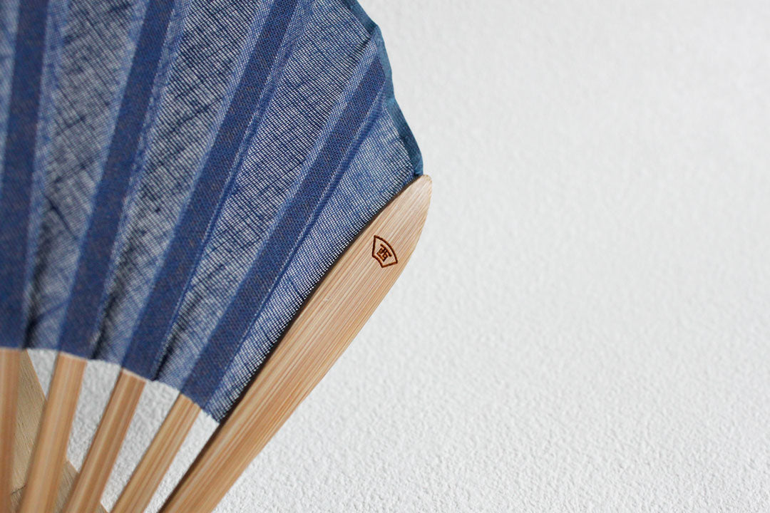 【西川庄六商店】ガーゼ素材のふわり扇子 image 3