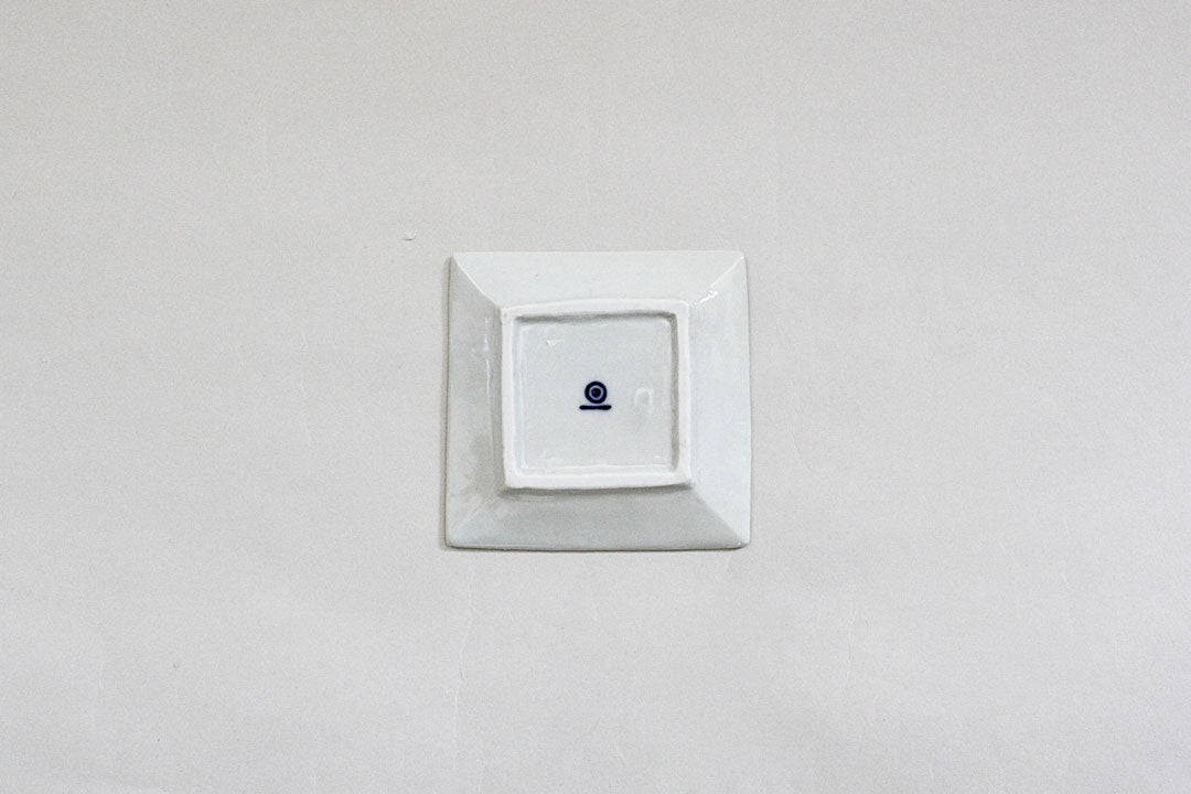 KIHARA 古白磁 正角小皿 image 3