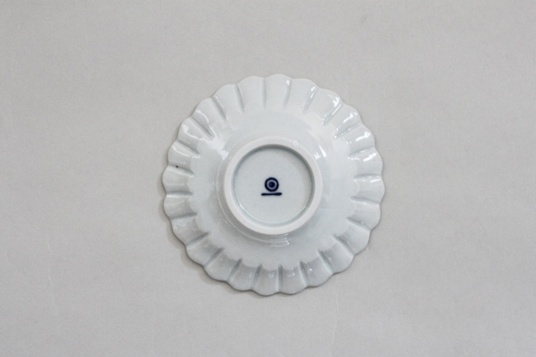 KIHARA 古白磁 菊型小皿 image 4