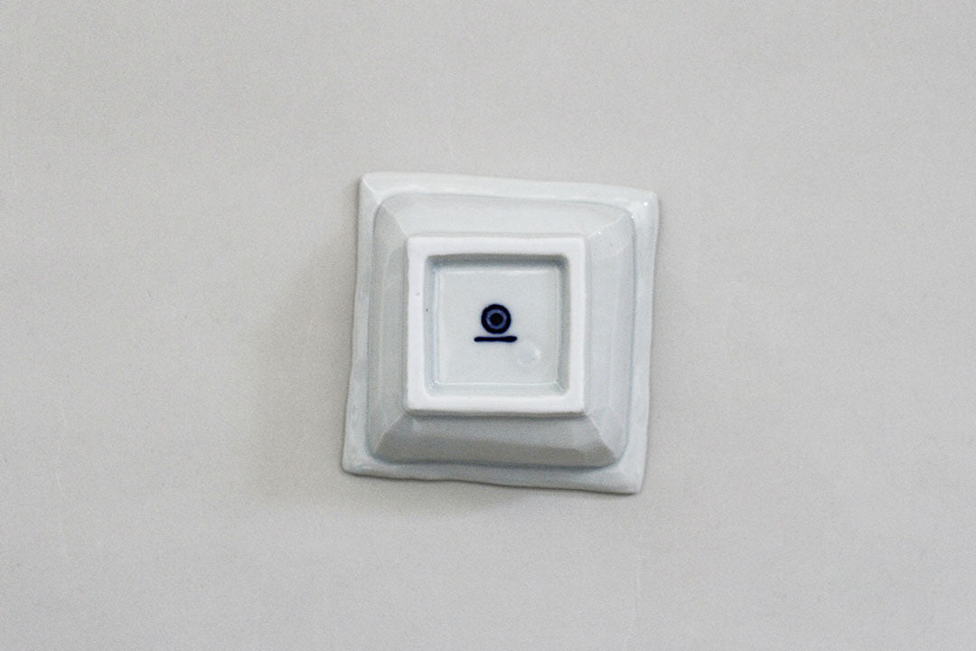 KIHARA Antique White Porcelain Corner Bean Bowl image 4