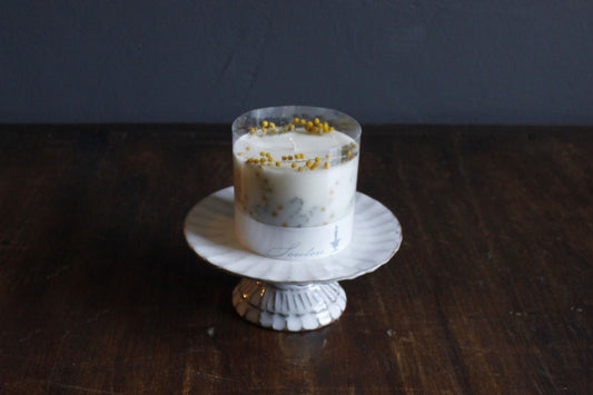 【草灯】ミモザキャンドル