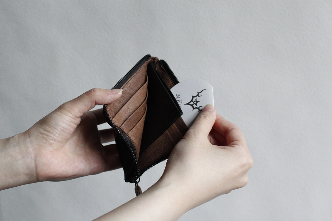 【24KIRICO】EZO/slash wallet(small) image 5