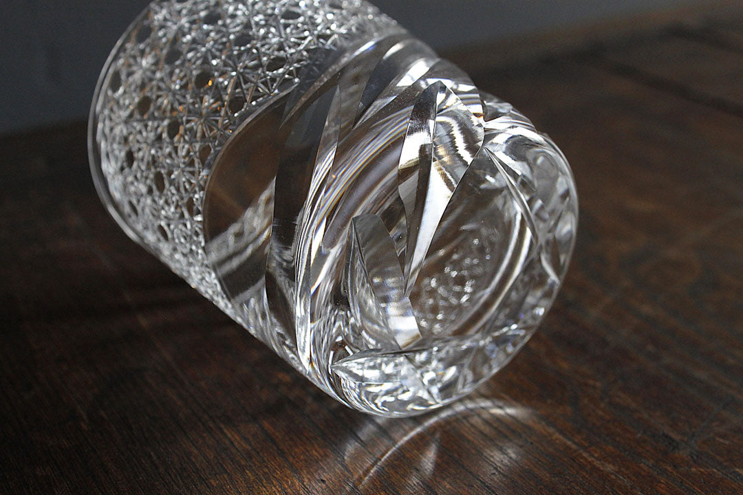 Fukagawa Glass Craft Miyabi Old Transparent image 3