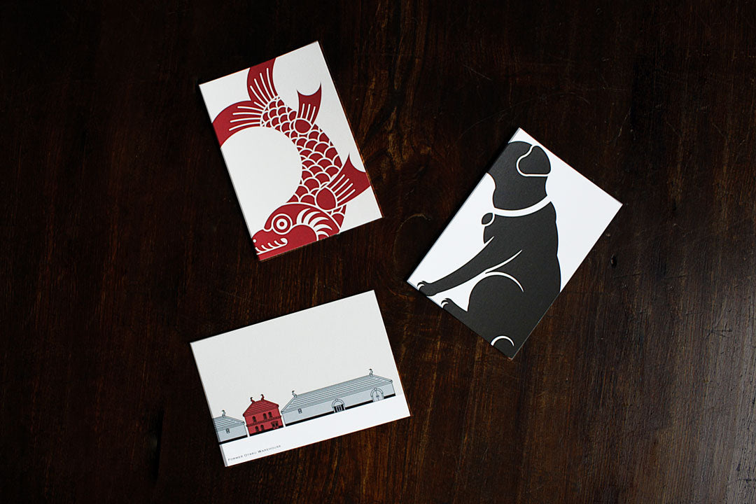Ironai Bank District Postcard image 4