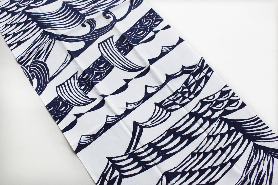 Kogumaya Japanese Hand Towel "Northern Sea" image 2