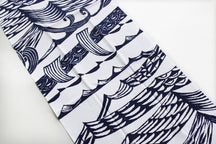 Kogumaya Japanese Hand Towel "Northern Sea" thumb 2